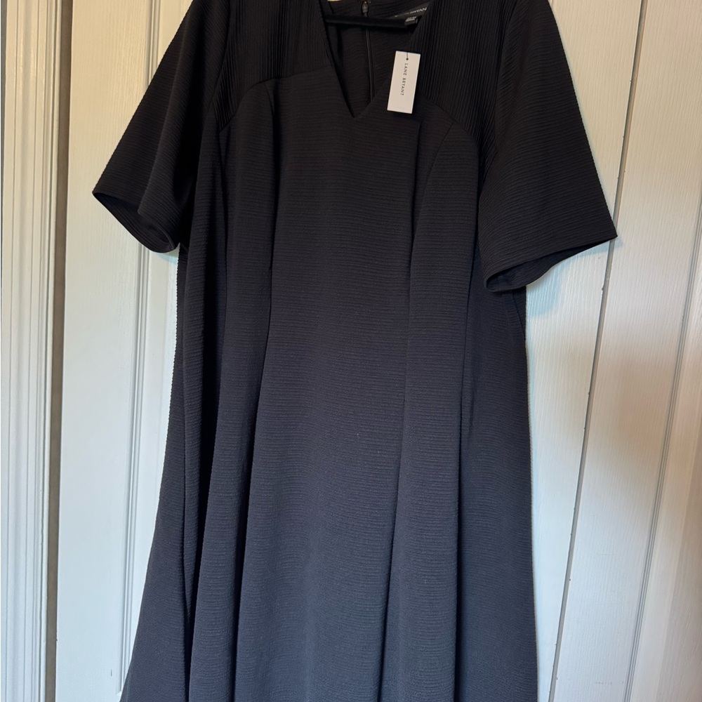 Black Short Sleeve Dress